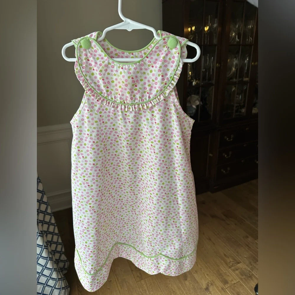 Remember Nguyen Pink Floral Sleeveless Dress size 5